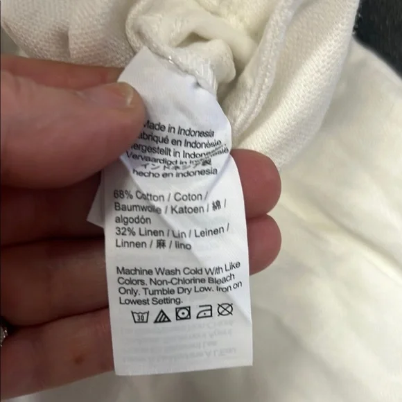 White High-Waisted Pants - Picture 4 of 4